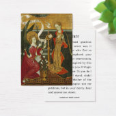 Aankondiging van Mary Memorare Katholieke Heilige (Bureau)
