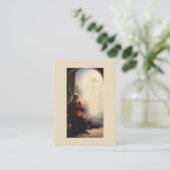 Aankondiging van Mary Memorare Prayer Heilige Kaar (Staand voorkant)