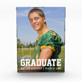 Aankondiging van modern Afstuderen Fotoblok (Voorkant)