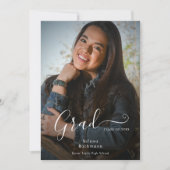 Aankondiging van modern Afstuderen Fotoscript (Voorkant)