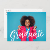 Aankondiging van modern Afstuderen voor script fot (Voorkant / Achterkant)