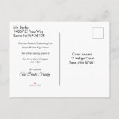 Aankondiging van modern Afstuderen voor script fot (Achterkant)