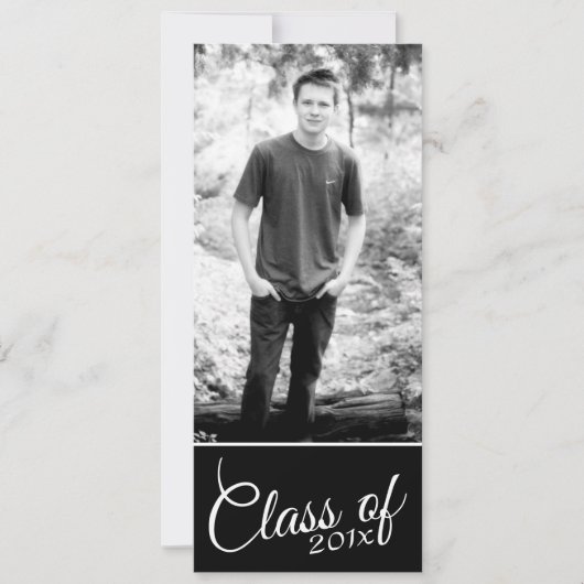 Aankondiging van moderne Afstuderen foto's en Part (Voorkant)