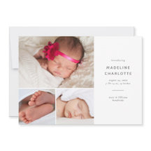 Aankondiging van moderne multi-fotogeboorte