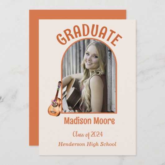 Aankondiging van Music Major Afstuderen (Voorkant / Achterkant)