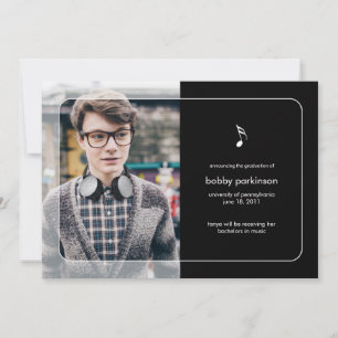 Aankondiging van Music Major Afstuderen