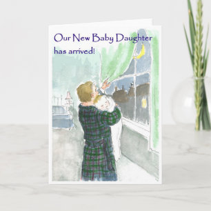 Aankondiging van New Baby Girl Arrival