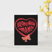 Aankondiging van nieuwe mama voor moeders of babys (Gele Bloem)