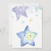 Aankondiging van onze kleine zegen baby (Achterkant)