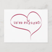 Aankondiging van onze verloving (Voorkant)