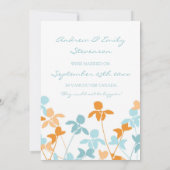 Aankondiging van Oranje blauw-flessenbordjes (Achterkant)