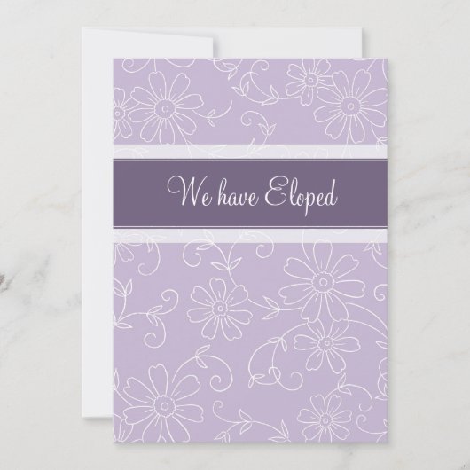 Aankondiging van Paarse bouwkaarten (Voorkant)