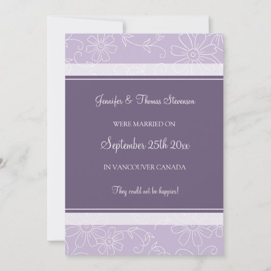 Aankondiging van Paarse bouwkaarten (Achterkant)