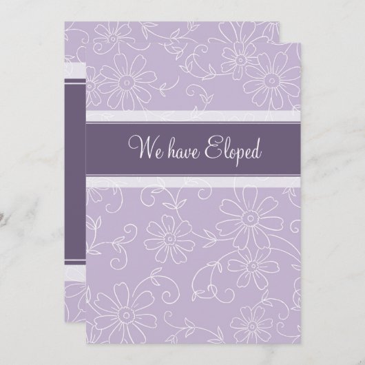 Aankondiging van Paarse bouwkaarten (Voorkant / Achterkant)