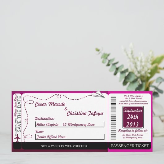 Aankondiging van papieren vliegbrochure voor insta (Staand voorkant)