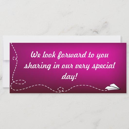 Aankondiging van papieren vliegbrochure voor insta (Achterkant)