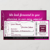 Aankondiging van papieren vliegbrochure voor insta (Voorkant / Achterkant)