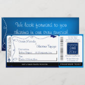 Aankondiging van papieren vliegbrochure voor insta (Voorkant / Achterkant)