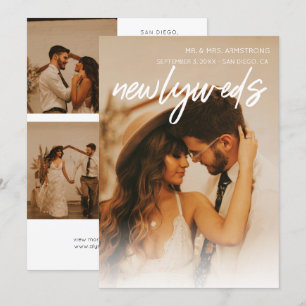 Aankondiging van Passen getrouwd voor multi 3 foto