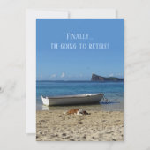 Aankondiging van pensionering (jouw tekst voor en (Voorkant)