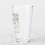 Aankondiging van pensionering met oude laarzen V2. Glas (Links)