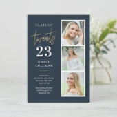 Aankondiging van Photo Booth-Afstuderen (Staand voorkant)