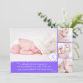 Aankondiging van PixDezines-fotosjabloon (Staand voorkant)