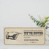  aankondiging van Pointer Moving (Staand voorkant)