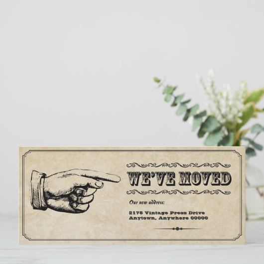 aankondiging van Pointer Moving (Staand voorkant)