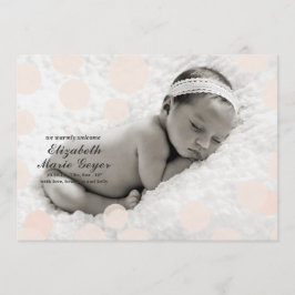 Aankondiging van Polka Dot Birth // Confetti