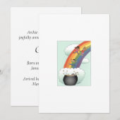 Aankondiging van Rainbow Kinder Adoption (Voorkant / Achterkant)