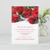 Aankondiging van Red Roses Elopement (Staand voorkant)