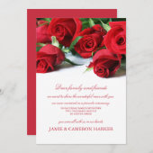 Aankondiging van Red Roses Elopement (Voorkant / Achterkant)