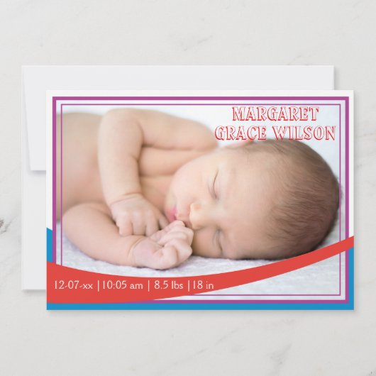 Aankondiging van Retro-Baby (Voorkant)