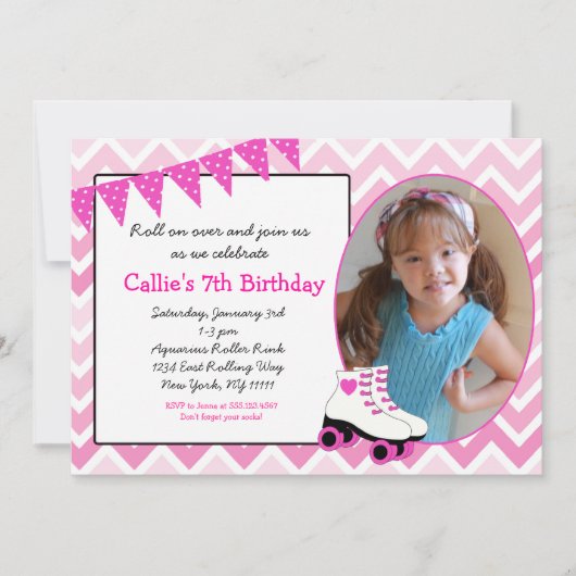 Aankondiging van "Rollers Skateday"-Schaatsen (Voorkant)