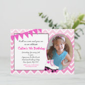 Aankondiging van "Rollers Skateday"-Schaatsen (Staand voorkant)