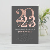 Aankondiging van roos Gold Afstuderen (Staand voorkant)