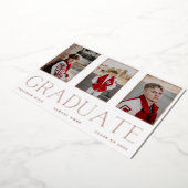 Aankondiging van Roos Gold Foil Foto's (Gedraaid)