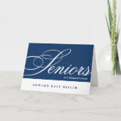 Aankondiging van roud seniors marvy white afstuder (Voorkant)