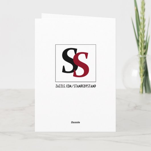 Aankondiging van Rustic Burlap Mason Jar New Baby (Achterkant)