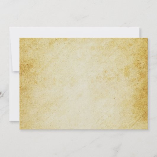 Aankondiging van Rustic Soldaat die de partij afsc (Achterkant)