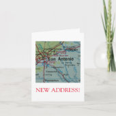 Aankondiging van San Antonio New Address (Voorkant)