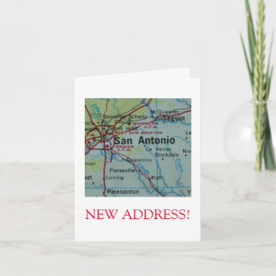 Aankondiging van San Antonio New Address