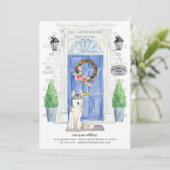 Aankondiging van Siberië Husky Front Moving Aankon (Staand voorkant)