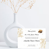 Aankondiging van Sophisticated Gold Afstuderen