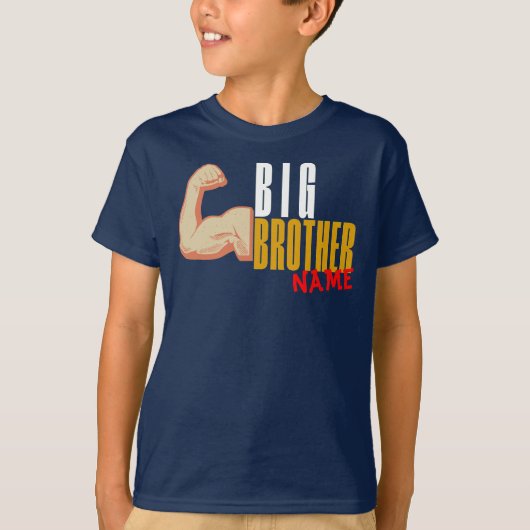 Aankondiging van speciale Big Brother-zwangerschap T-shirt (Voorkant)