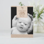 Aankondiging van Stag Birth (Staand voorkant)