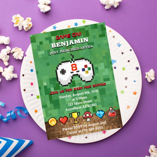 Aankondiging van startwedstrijd op niveau-up