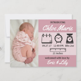 Aankondiging van Stats Baby