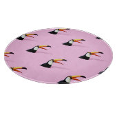 Aankondiging van Toucan: Tropical Pink Paradise Snijplank (Hoek)